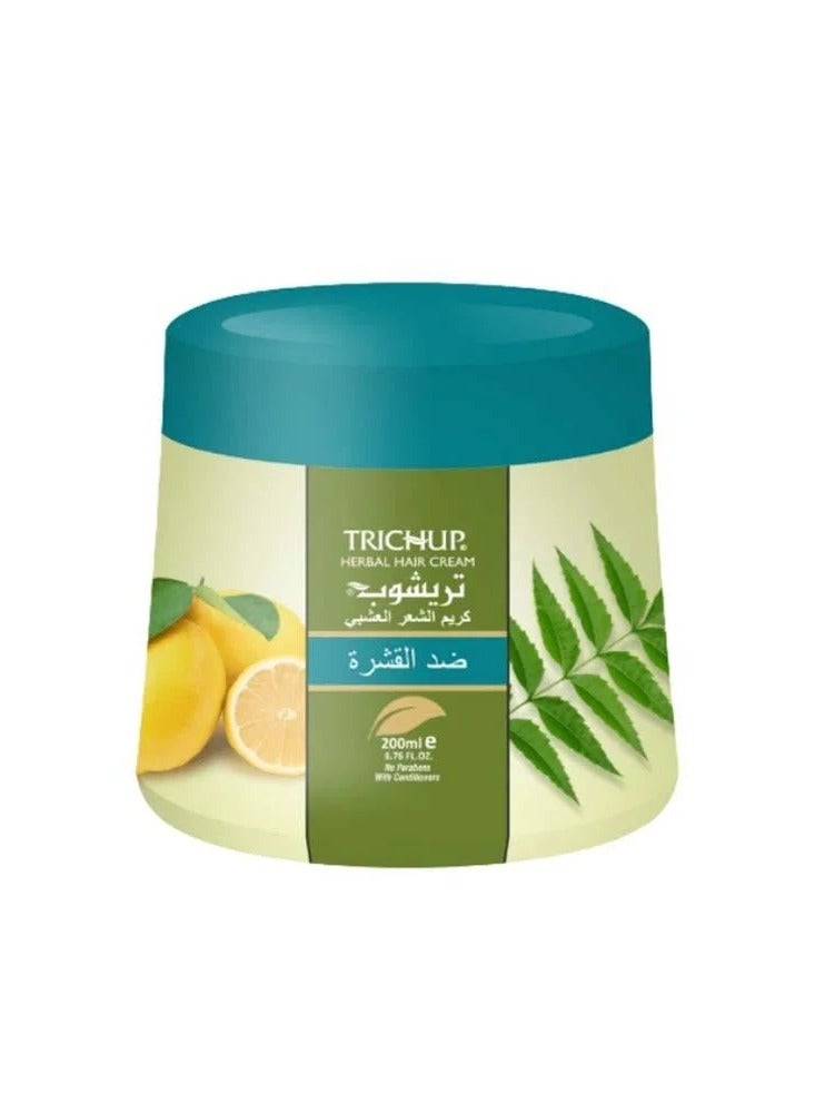 تريشوب كريم الشعر العشبي ضد القشرة 200 مل