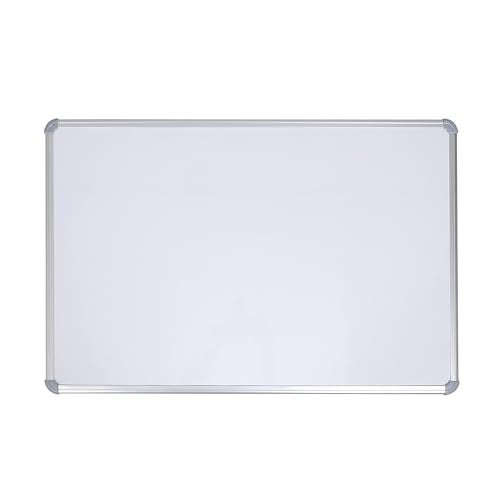 Roger & Moris 1.5x1 Ft Non-Magnetic Whiteboard with Anodized Aluminum Frame- Versatile White Board for School, Office, and Home Use- Includes Mounting Hardware- Organize, Collaborate, and Innovate! - Image 1