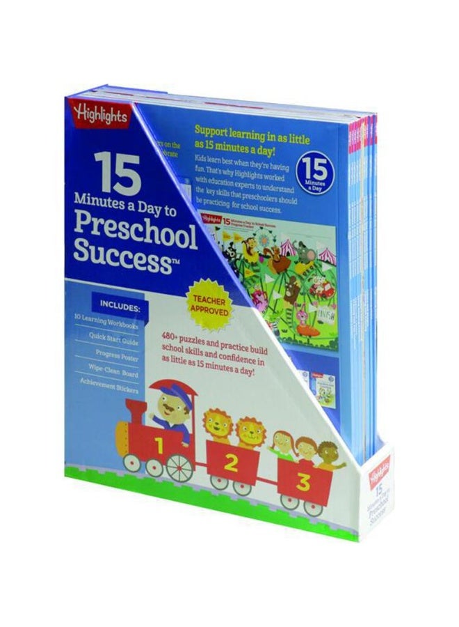 Highlights: 15 Minutes Day To Preschool Success (10 Book Set)