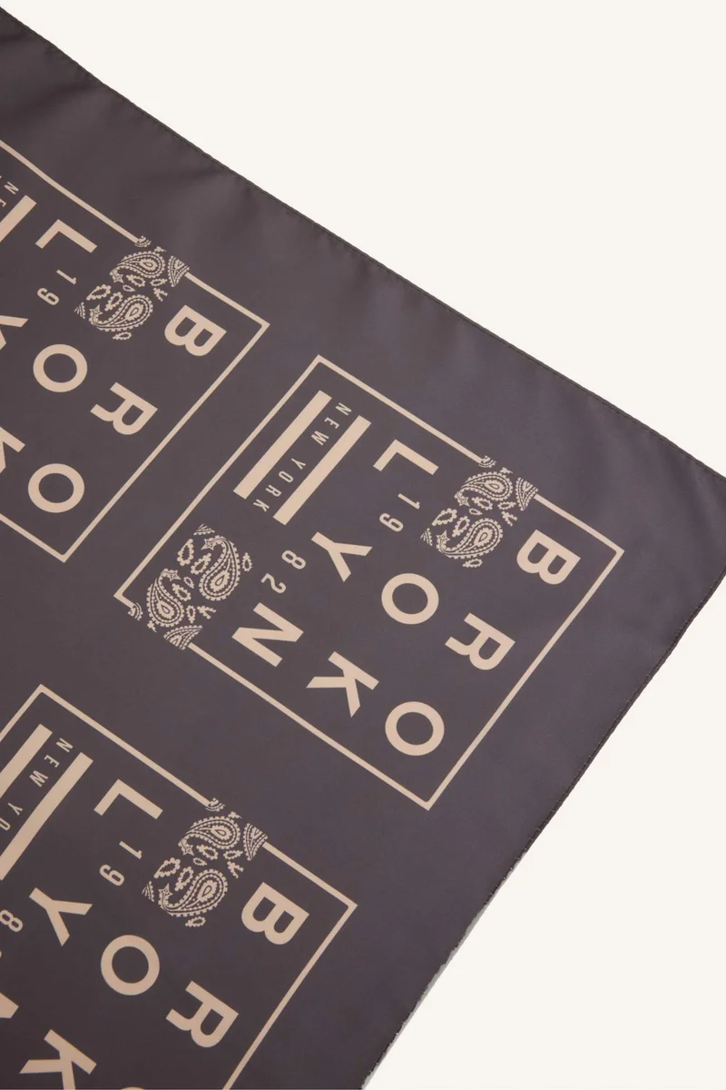 ديفاكتو Man Printed Shawl
