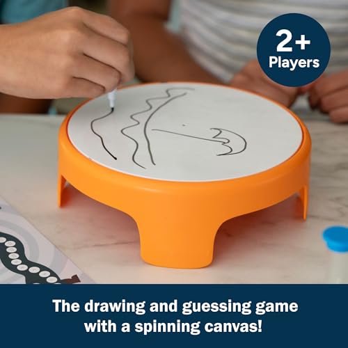 Educational Insights SpinDoodle - Fun Board Games for Adults, Teens and Kids, Party Games for Family Game Night, Funny Quick Drawing Game, Guess The Sketch, Groups of 4 Ages 8+ - Image 2