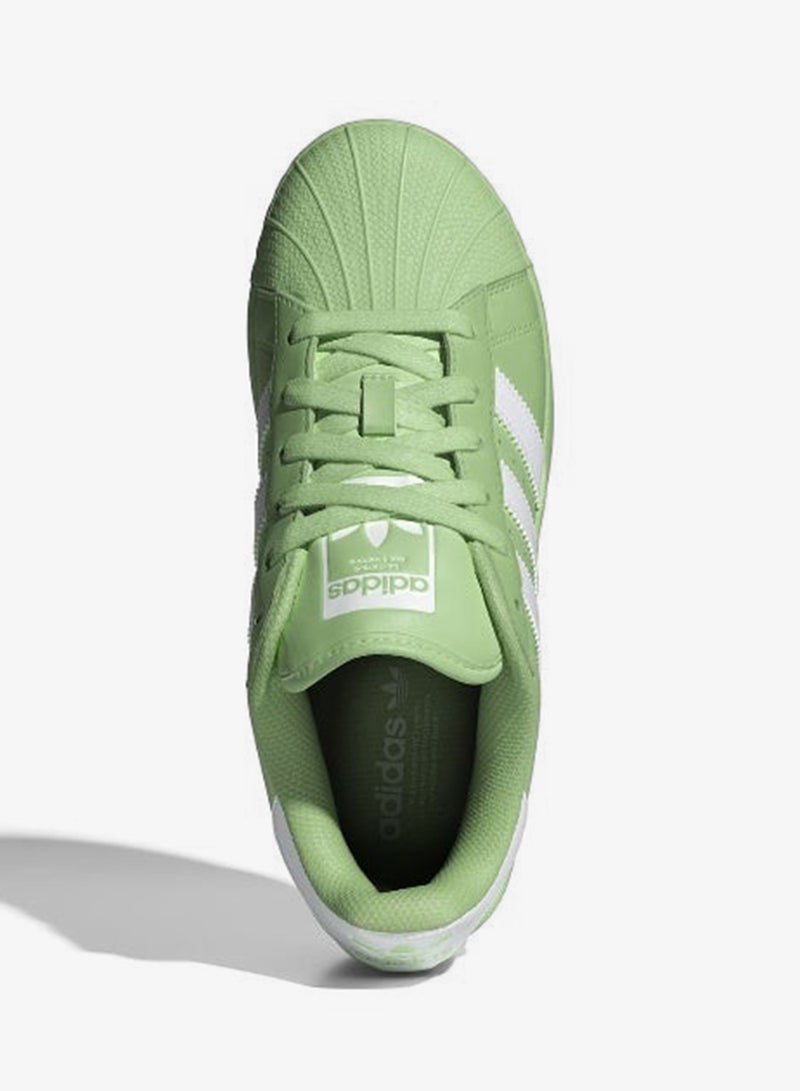 adidas Originals Superstar Xlg W Green Originals Shoes - Image 3