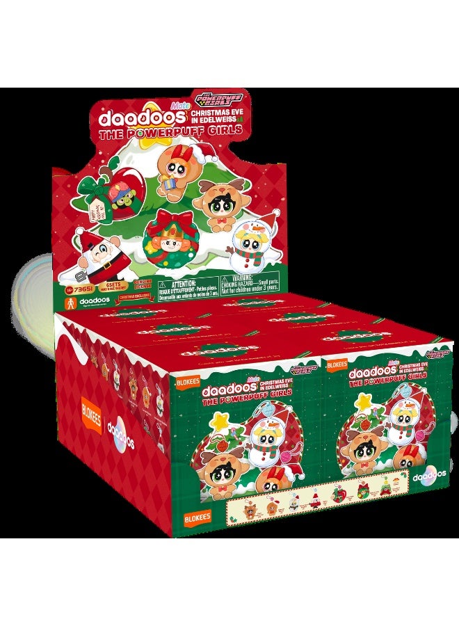Blokees Powerpuff Girls Christmas Mini Figure Blind Box | Daadoos Mate Holiday Edition Surprise Toy | 1 Random Collectible Figure for Kids Ages 3+ - Image 4