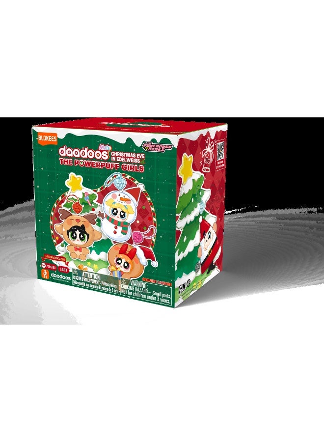 Blokees Powerpuff Girls Christmas Mini Figure Blind Box | Daadoos Mate Holiday Edition Surprise Toy | 1 Random Collectible Figure for Kids Ages 3+ - Image 3