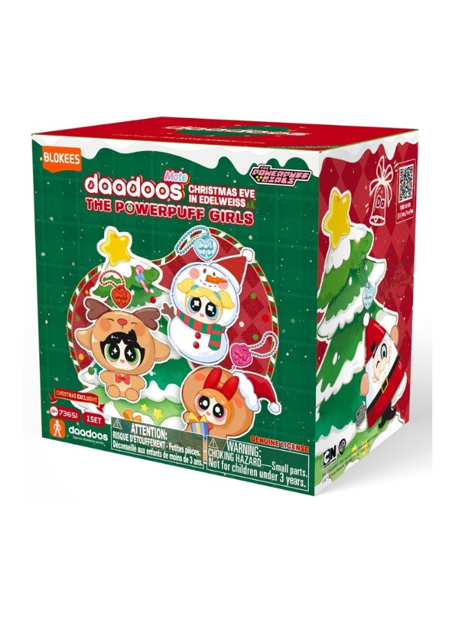 Blokees Powerpuff Girls Christmas Mini Figure Blind Box | Daadoos Mate Holiday Edition Surprise Toy | 1 Random Collectible Figure for Kids Ages 3+ - Image 2