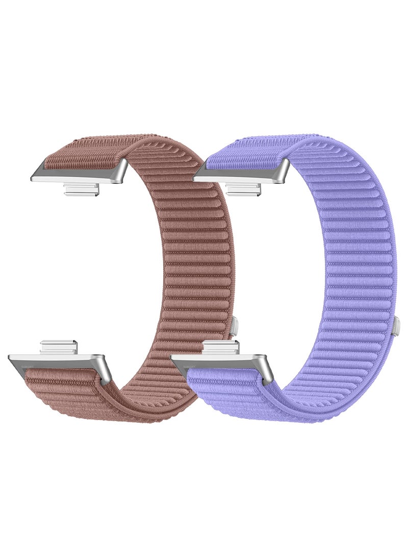 CATANES 2 Pack of Premium Loop Watch Band for Watch 4 & Watch 4 Pro – Adjustable, Soft & Durable Replacement Strap - Image 1