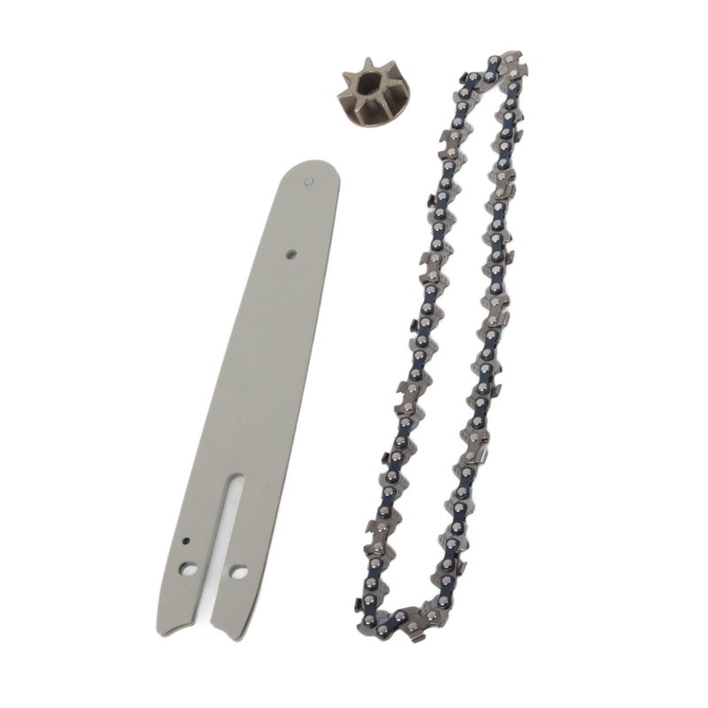 Chainsaw Chain Set Steel Sprocket 186mm Guide Plate 230mm Chain 6in Saw Replacement Accessories for Mini Electric Chainsaw - Image 3
