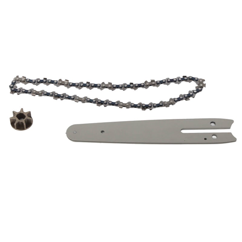 Chainsaw Chain Set Steel Sprocket 186mm Guide Plate 230mm Chain 6in Saw Replacement Accessories for Mini Electric Chainsaw - Image 2
