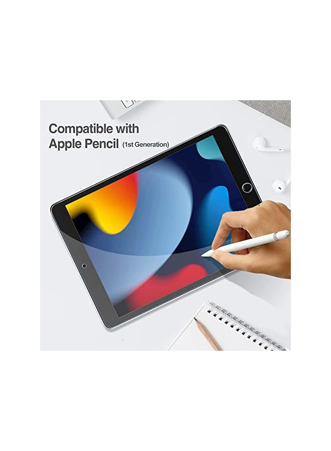 Procases [2 Pack] iPad 10.2 9th Generation 2021/ 8th 2020/ 7th 2019 Screen Protector, Tempered Glass Screen Film Guard for iPad 10.2" 9th(A2602/A2603)/ 8th(A2270/A2428)/ 7th (A2197/A2198/A2200) - Image 4