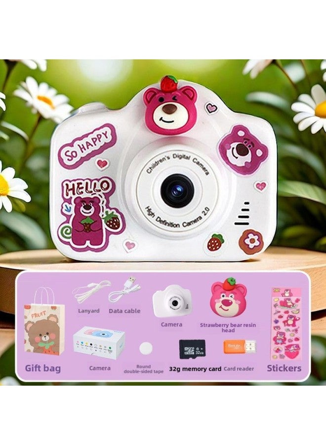 Generic Children's Camera Toy Photographable Printable Baby Camera Colored Polarets Birthday Gift For Boys And Girls-Body Color: *hd Dual Camera 32g One-year Warranty  - Image 1