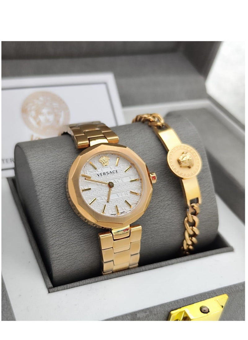 VERSACE - Luxury and beautiful second-class Versace women's watch set - Image 1