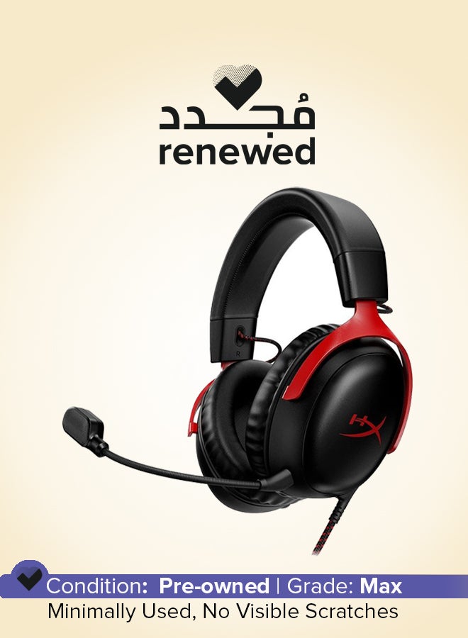 HYPERX Renewed - Cloud III Wired Over-Ear Gaming Headset - Image 1