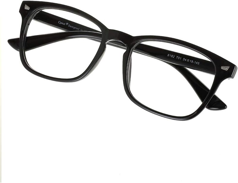 Cyxus Blue Light Glasses for Men Women Reduce Eye Strain UV Blocking for Computer Screen 8082 - Image 1