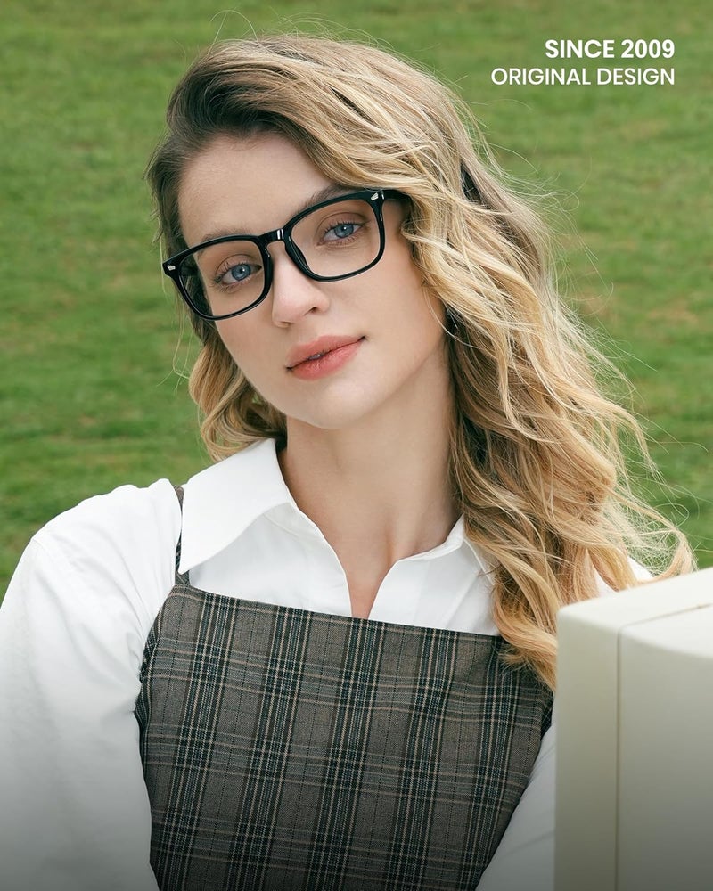 Cyxus Blue Light Glasses for Men Women Reduce Eye Strain UV Blocking for Computer Screen 8082 - Image 2