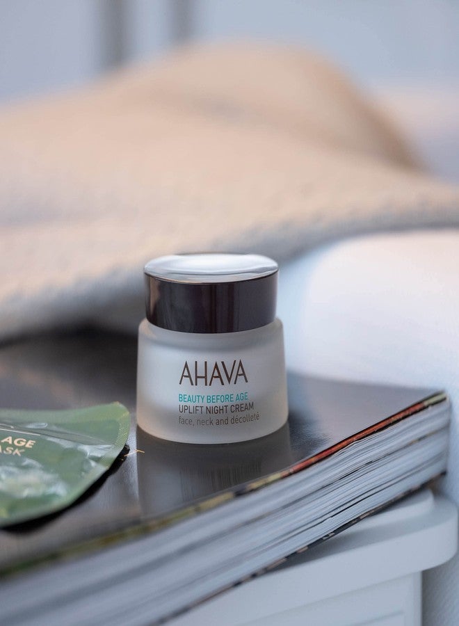 AHAVA Uplift Night Cream - Rich, Melting Night Cream to Lift, Firm & Tighten Skin, Anti-Aging Effect by Reducing Deep Wrinkles, Enriched with Exclusive Osmoter, Tripeptide 38 & Shea Butter, 1.7 Fl.Oz - Image 5
