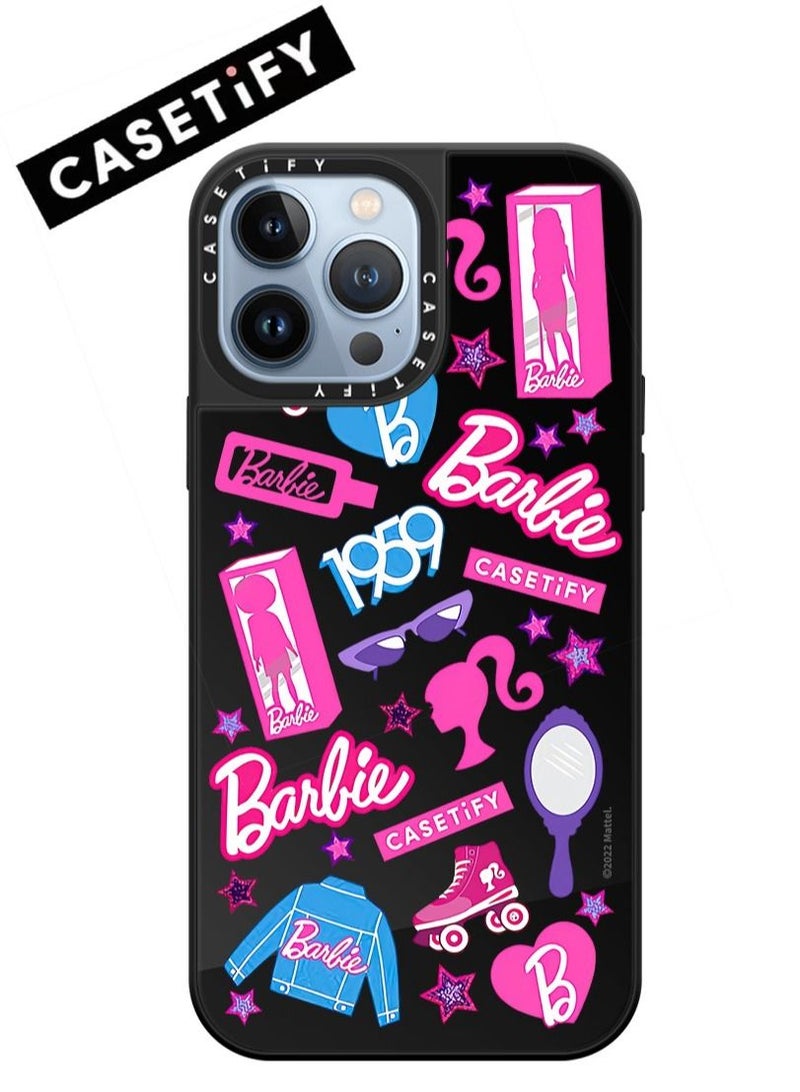 Casetify Case for iPhone 14 Pro Max 6.7 inch Barbie Cover Black - Image 1