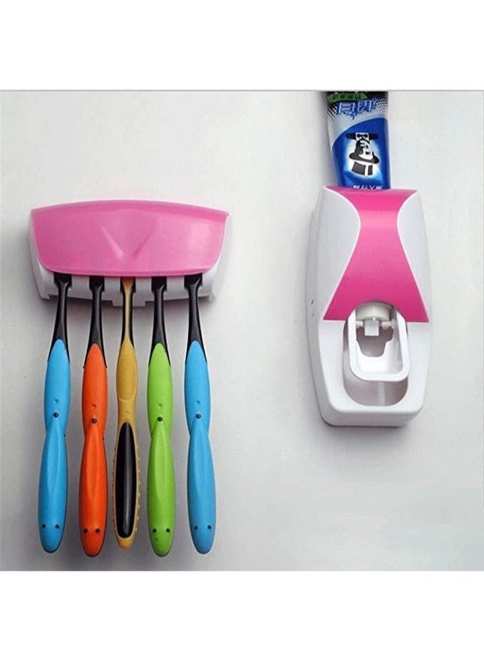 An automatic toothpaste dispenser with a toothbrush holder is a must-have for any home. - Image 1