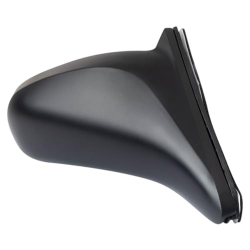 TRQ Passenger Side Power Mirror Smooth Black Paint to Match Compatible with 1996-2000 Honda Civic HO1321102 - Image 4