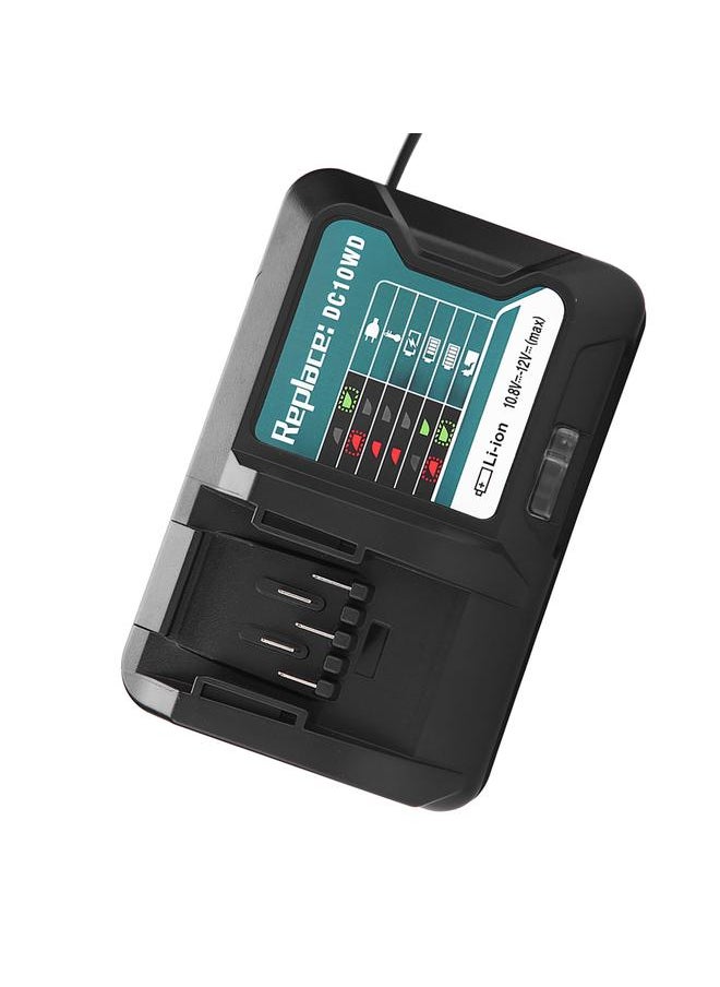 Fast Lithium Battery Charger for 10.8V 12V Makita DC10WD/BL1015