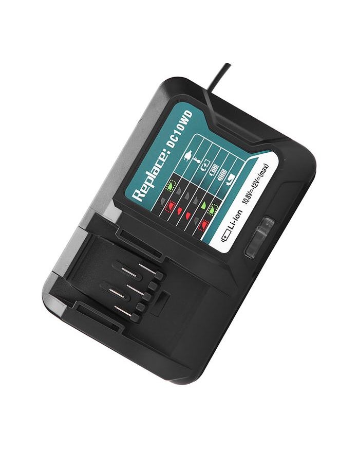 Fast Lithium Battery Charger for 10.8V 12V Makita DC10WD/BL1015