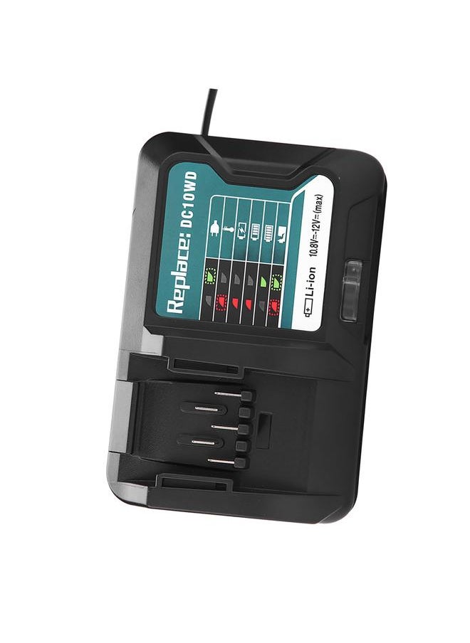 Fast Lithium Battery Charger for 10.8V 12V Makita DC10WD/BL1015