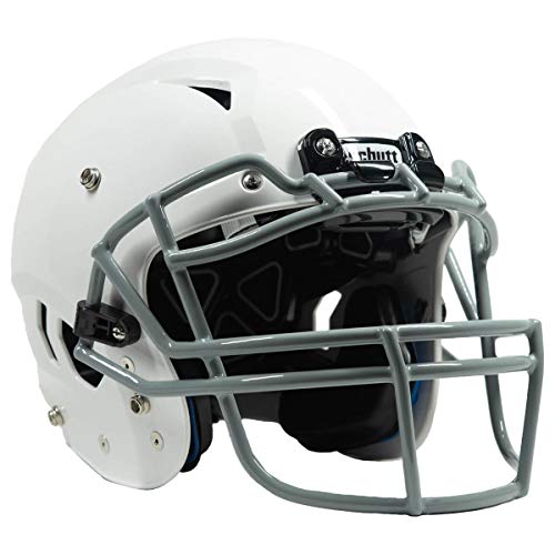 Schutt Youth Vengeance A11 Football Helmet, VROPO TRAD Facemask Attached, Medium, White - Image 1