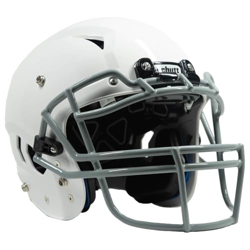 Schutt Youth Vengeance A11 Football Helmet, VROPO TRAD Facemask Attached, Medium, White - Image 2