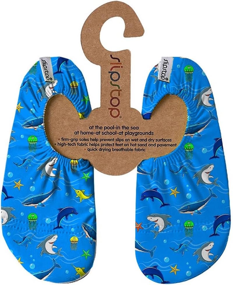 Slipstop AntiSlip Shoes for Kids - Quick-Dry Aqua Socks Beach Shoes for Kids - Barefoot Shoes for Water Sports Yoga Exercise - Image 3