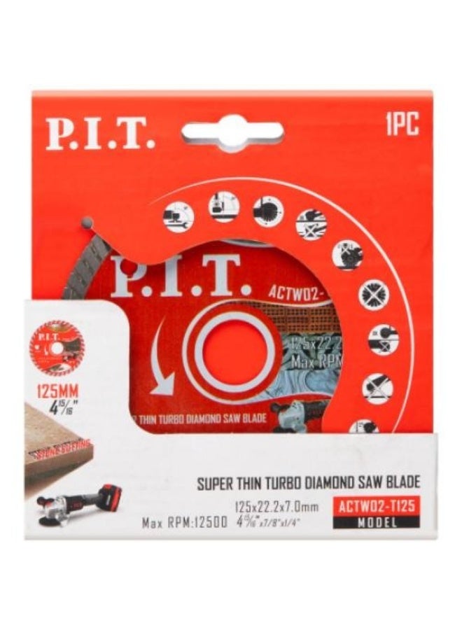 قرص قص رخام 125 مم P.I.T موديل ACTW02-T125