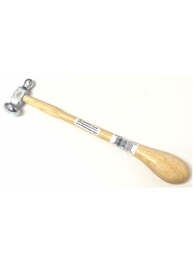 JTS CHASING HAMMER 1" FULL DOMED FACE JEWELRY CRAFTS METAL FORMING JEWELERS HAMMER (E 10) - Image 1