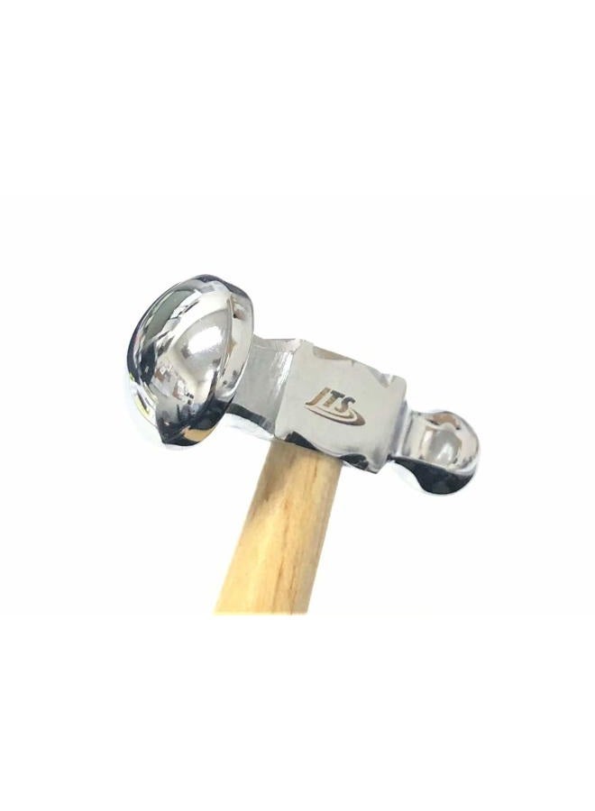 JTS CHASING HAMMER 1" FULL DOMED FACE JEWELRY CRAFTS METAL FORMING JEWELERS HAMMER (E 10) - Image 2