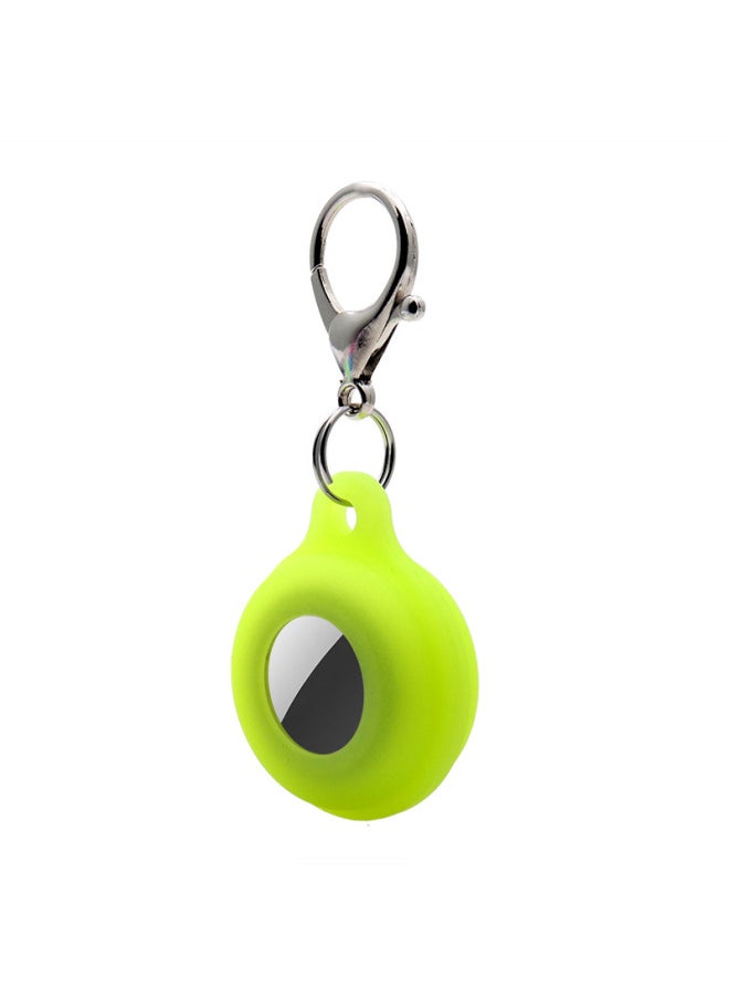 Generic - Product For Airtag For Apple Pet Tracker Case For Apple Airtag Tracker Case Night Light-Color:Fluorescent Yellow-Applicable Models:airtag - Image 1