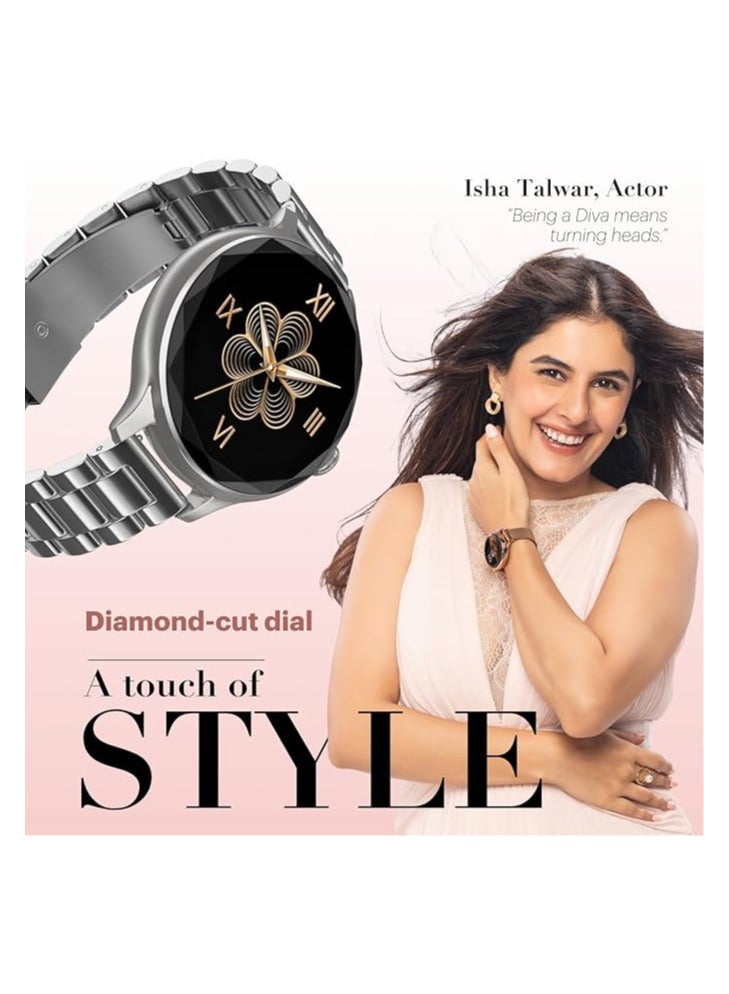 Noise Diva Smartwatch for Women with Diamond Cut Dial - Image 2