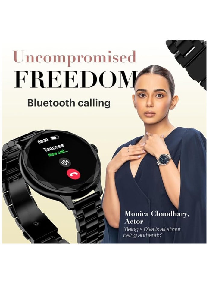 Noise Diva Smartwatch for Women with Diamond Cut Dial - Image 4