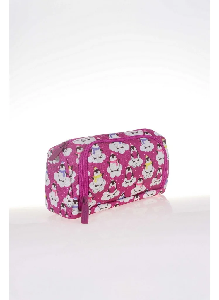 KAUKKO Nature Plump Pencil Bag Penguin (K2343)