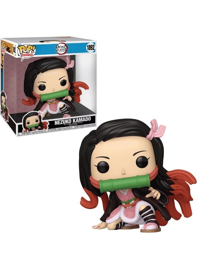 Funko Pop Jumbo! Animation: Demon Slayer - Nezuko, 10 Inches, Collectible Vinyl Figures - Gift Idea - Official Merchandise - Toys for Kids & Adults - Model Figure for Collectors and Display - Image 3