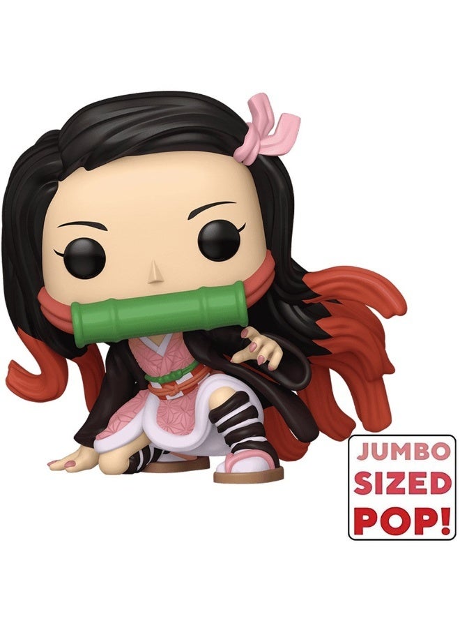 Funko Pop Jumbo! Animation: Demon Slayer - Nezuko, 10 Inches, Collectible Vinyl Figures - Gift Idea - Official Merchandise - Toys for Kids & Adults - Model Figure for Collectors and Display - Image 1