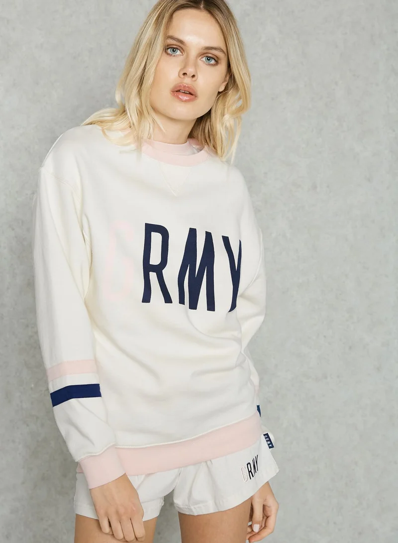 Grimey Crew Neck Logo Sweatshirt