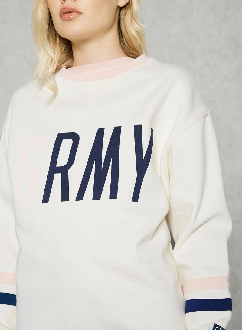 Grimey Crew Neck Logo Sweatshirt