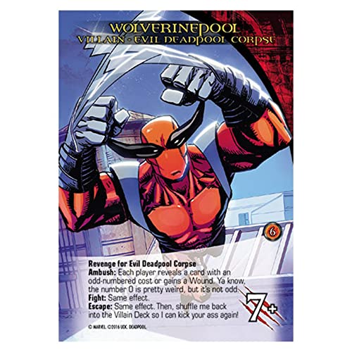 Upper Deck Legendary A Marvel Deck Building Deadpool Expansion Board Game - Image 4