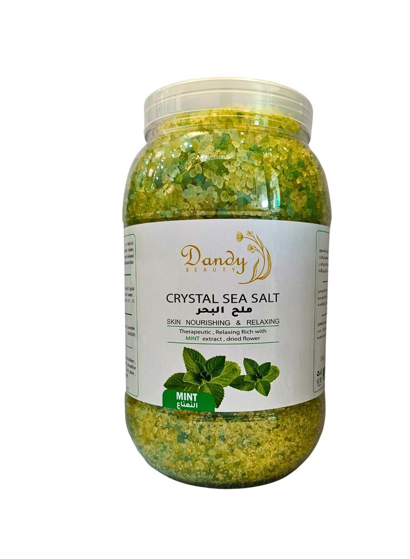 Dandy Crystal Salt for Skin Nourishment and Relaxation 5 kg (Mint) - Image 1