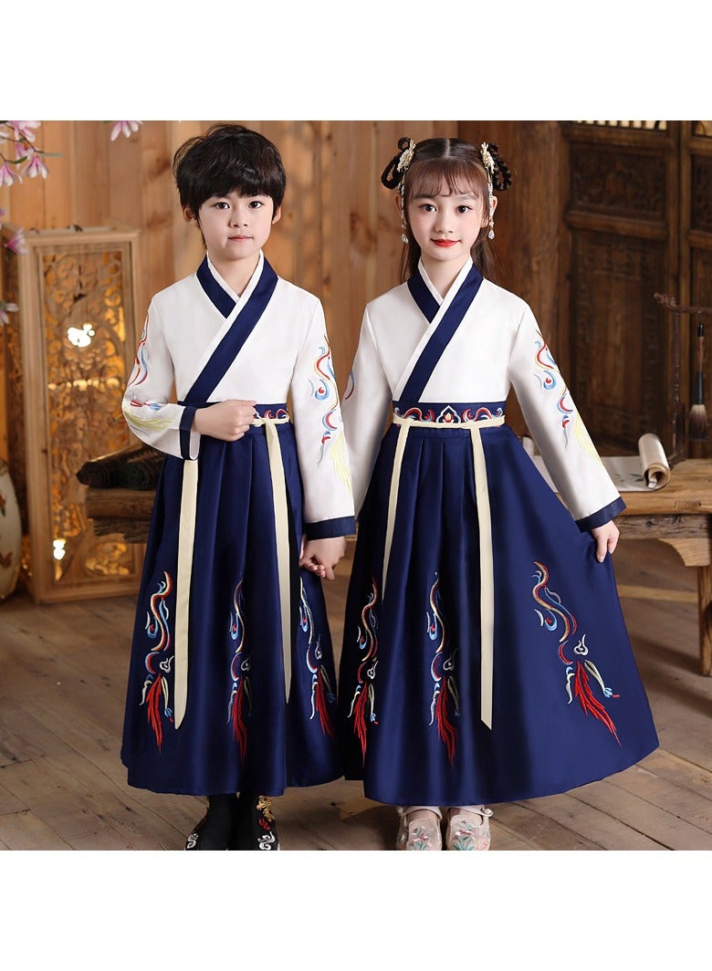 general Traditional Girl's Ancient Hanfu Costume - Elegant Princess Performance Dress for Stage, Cosplay & Cultural Events - Image 1