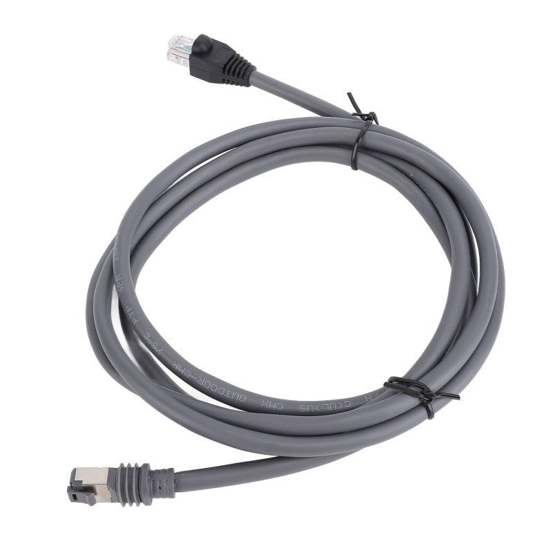 كابل اترنت RJ45: 5 متراً من نحل أحادي النواة 26AWG، انتقال عالي السرعة 2000 ميجابت في الثانية - مقاوم للماء، كابل بديل سهل التثبيت والاستخدام (Plug and Play) للجيل الثالث V3 V4، مناسب للاستخدام داخل وخارج المباني - Image 4