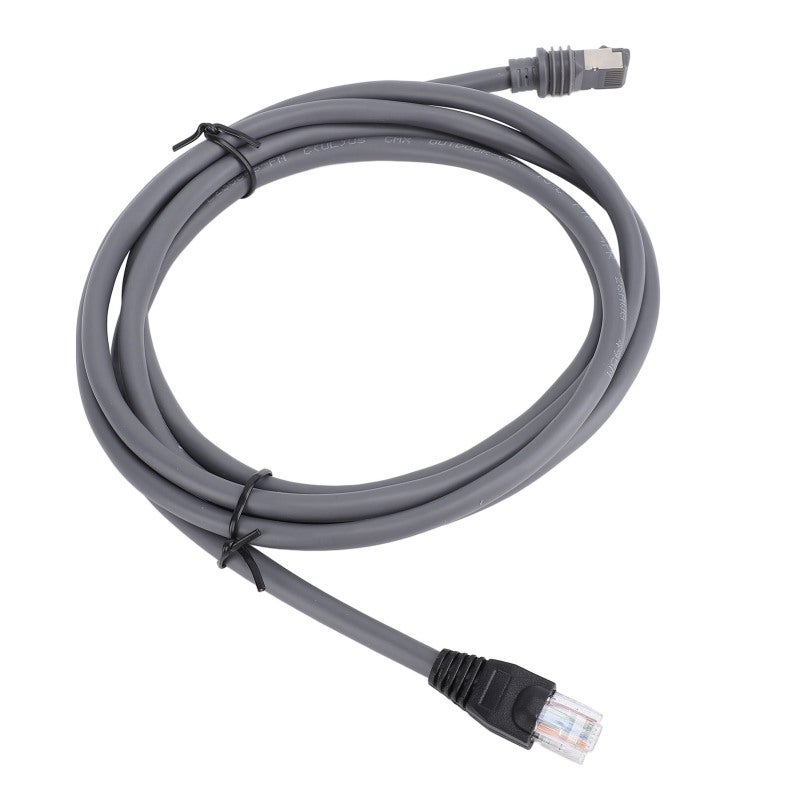كابل اترنت RJ45: 5 متراً من نحل أحادي النواة 26AWG، انتقال عالي السرعة 2000 ميجابت في الثانية - مقاوم للماء، كابل بديل سهل التثبيت والاستخدام (Plug and Play) للجيل الثالث V3 V4، مناسب للاستخدام داخل وخارج المباني - Image 2