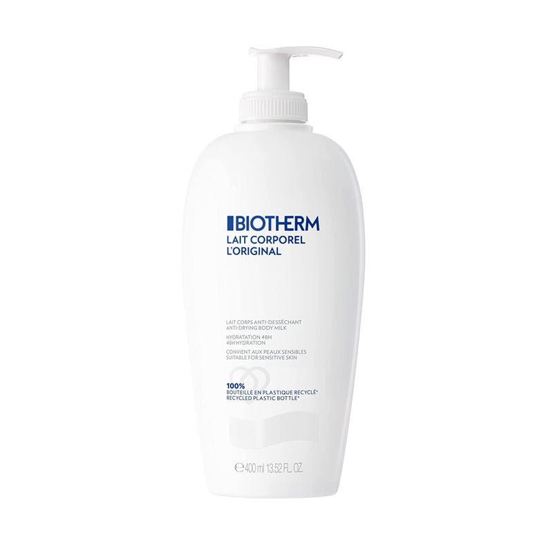 Biotherm Anti-Drying Body Milk Skin Care for Unisex, 13.52 Fl Oz - Image 1