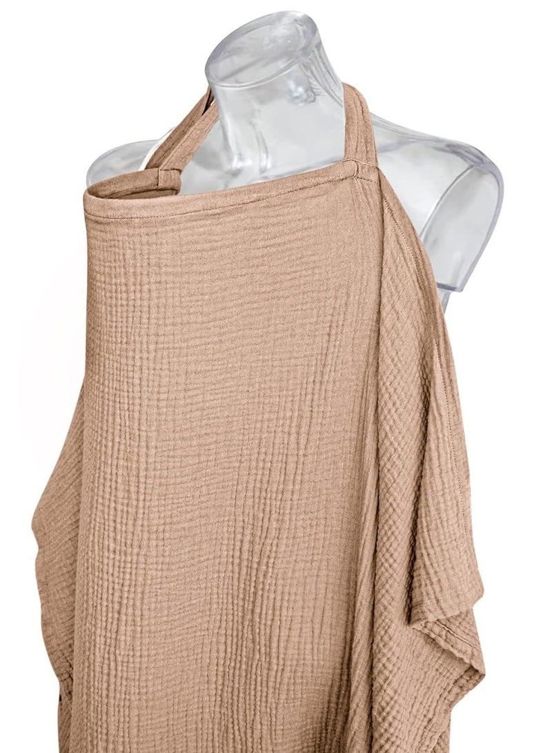 Multifunctional Nursing Cover – Breastfeeding Scarf, Privacy Shawl & Nursing Cloth for On-the-Go Moms  - Image 2