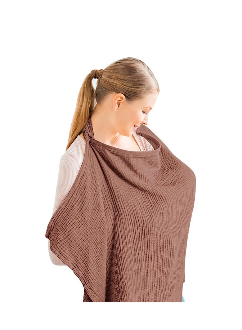 Multifunctional Nursing Cover – Breastfeeding Scarf, Privacy Shawl & Nursing Cloth for On-the-Go Moms  - Image 1