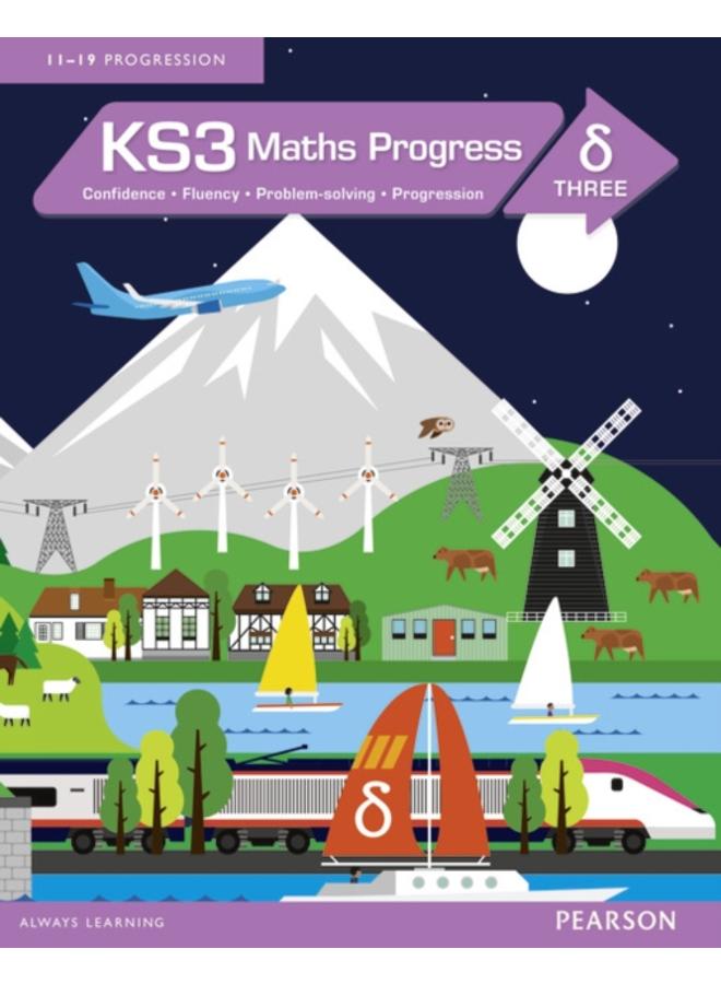 كتاب الطالب في تقدم الرياضيات KS3 دلتا 3