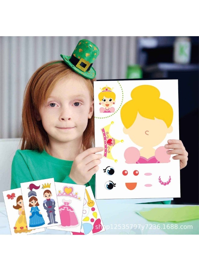 Capstro Princess Paper-Cut Book – DIY Cutting Art Workbook for Girls | Early Learning Scissor Skills Activity with Cute Princess Patterns | Creative Craft Book for Ages 4–6 - Image 3