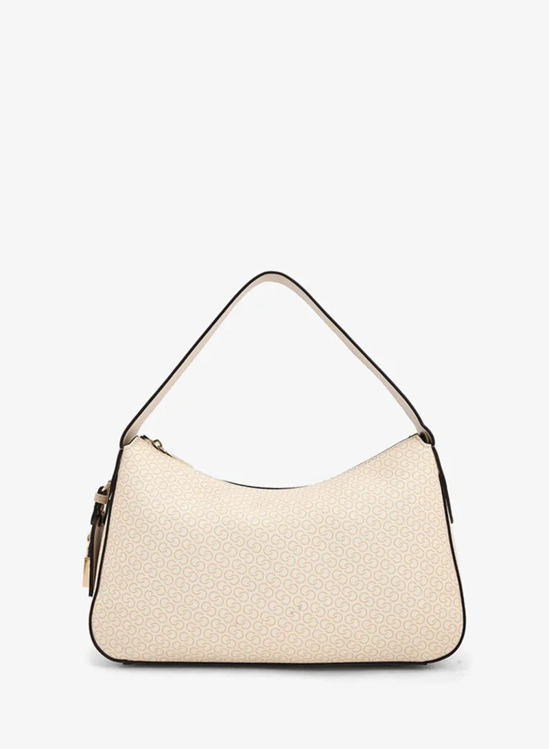 سيليست Monogram Print Shoulder Bag With Handle